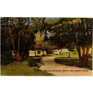 Ranch House Caravan Park, Osmington Mills Postcard